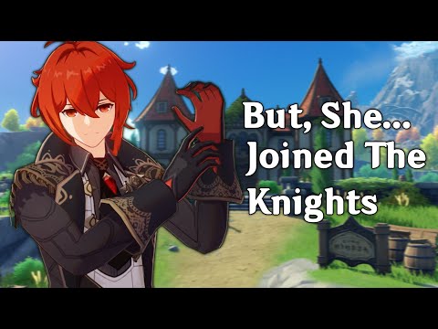 Diluc Talks About Eula | Genshin Impact
