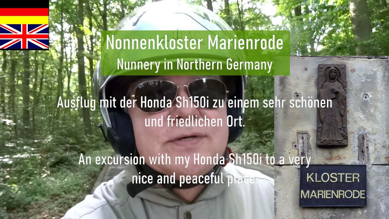 Ausflug mit der Honda SH150i ► Benedektiner Nonnen Kloster 