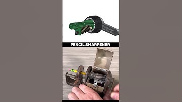 pencil ✏️ Sharpener Mechanism #mechanism #tools #engineering #technology #mech #mechdesign