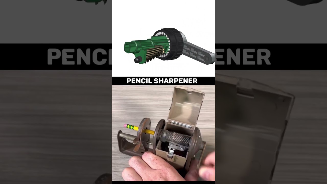 pencil ✏️ Sharpener Mechanism 