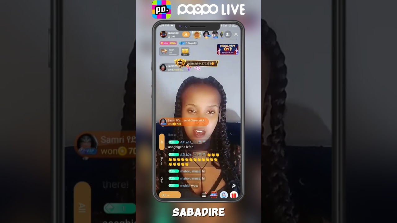 ❣️Follow Poppo：saba dire