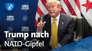 US-Präsident Trump äußert sich zur beendeten Waffenruhe mit Iran
