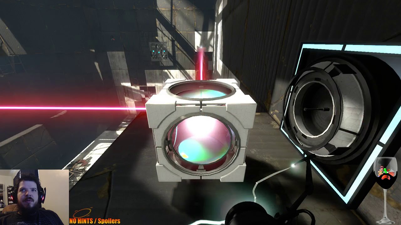 Portal 2 First time playthrough Part 2 - YouTube
