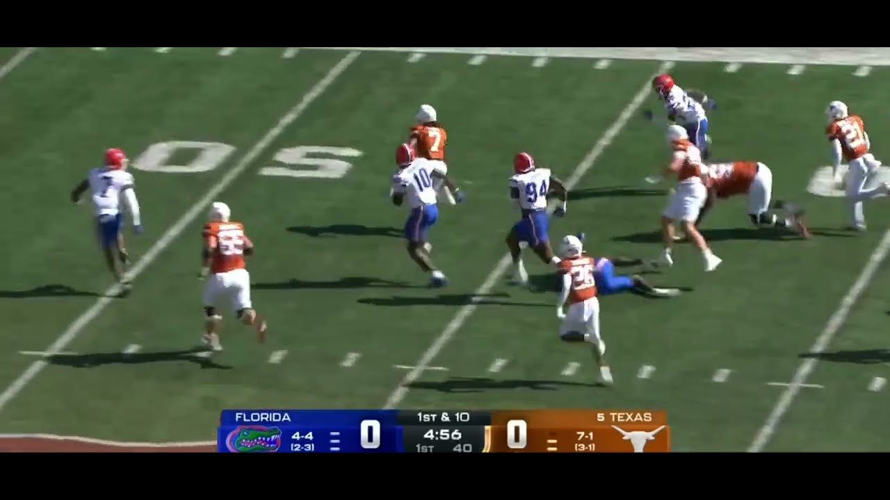 End around with a lot of backfield action