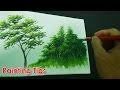 Acrylic Painting Lesson - How to Paint Tree Leaves by JMLisondra