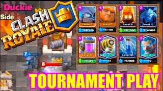 CLASH ROYALE DAILY BATTLES BEST GIANT SPARKY DECK | TOURNAMENT PLAY screenshot 5