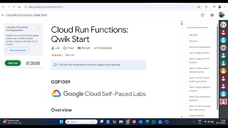Cloud Run Functions: Qwik Start || Lab Solution || Google Cloud Arcade 2025