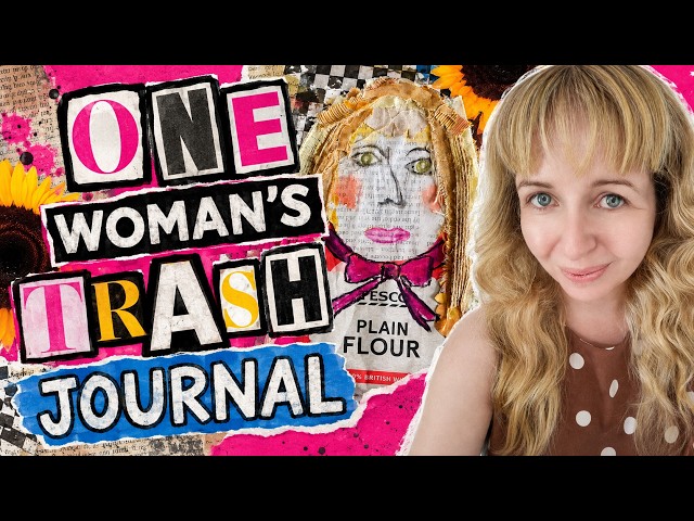 One Woman's Trash Journal | One week of trash, one textured junk