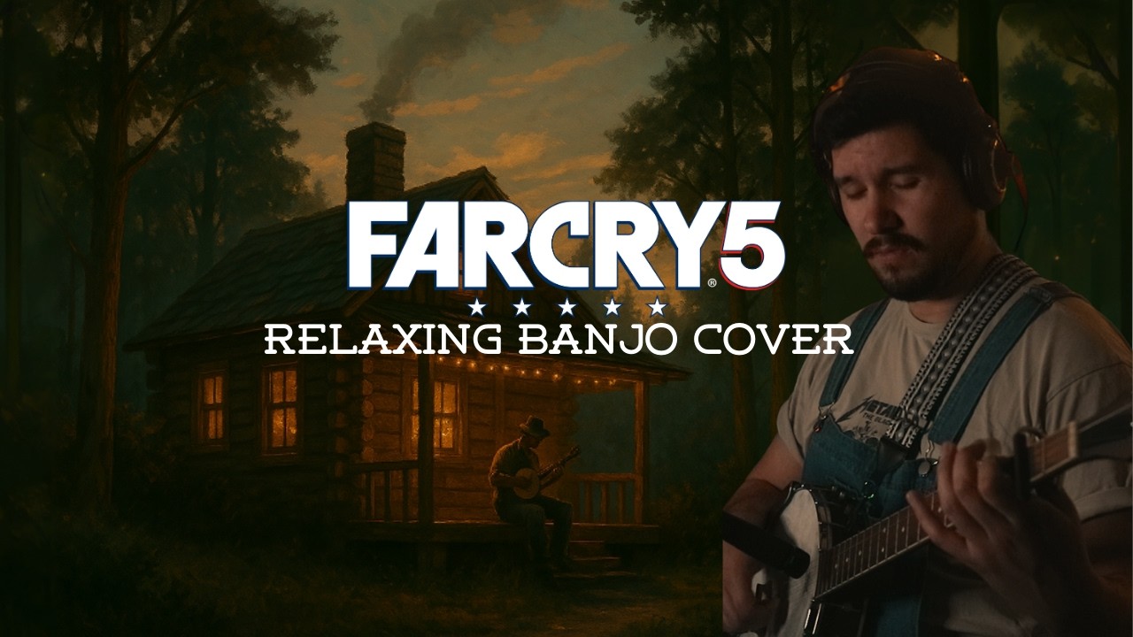 Relaxing Far Cry 5 Banjo & Native Flute Ambient Sounds | 30 Minutes to Unwind  🪕