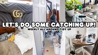 LIGHT CLEANING MOTIVATION: WHOLE HOUSE TIDY UP &amp; COLESTORE BAG REVIEW