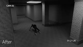The Backrooms - Post Production (CCTV Edit)