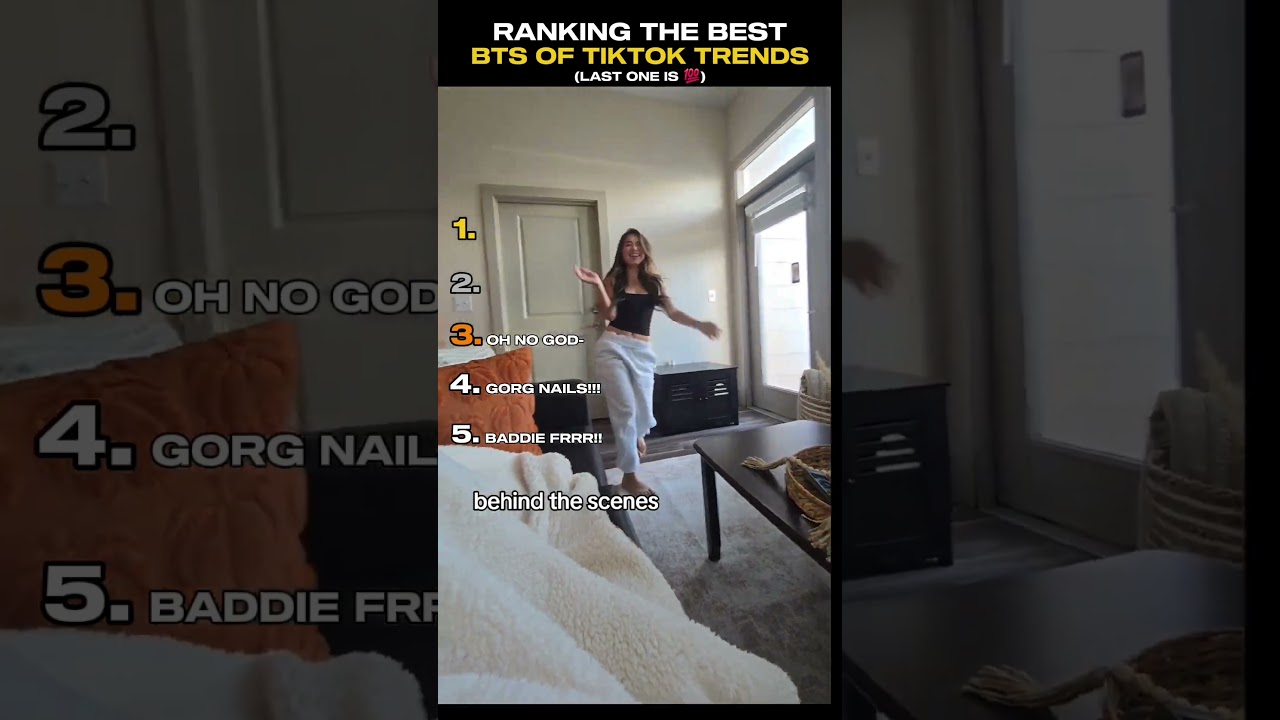 Ranking Best BTS of TikTok Trends (part 15) 