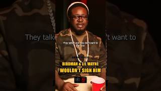 Famous Lil Wayne, Birdman refused to sign T-Pain 😳⁉️✈️ #lilwayne #tpain #birdman #hiphop #rapper Net Worth