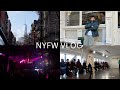 Nyfw vlog  runway show presentations and events