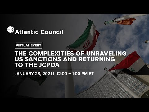 The complexities of unraveling US sanctions and returning to the JCPOA Episode cover