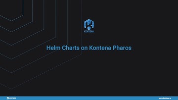 Helm Charts on Kontena Pharos