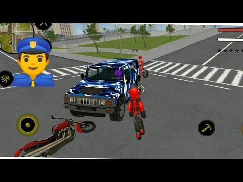 Main mobil  mobilan polisi  lucu  bersama stikman rope Hero 