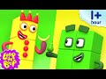 Numberblocks 3 and 4 - Odds vs Evens | Learning Cartoons and Video Compilation for Kids | Little Zoo