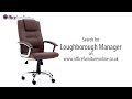 Loughborough Leather Manager Chair from OfficeFurnitureOnline.co.uk Loughborough Leather Manager Chair from OfficeFurnitureOnline.co.uk