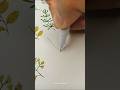🌿 another easy leaf doodle you should try #shorts