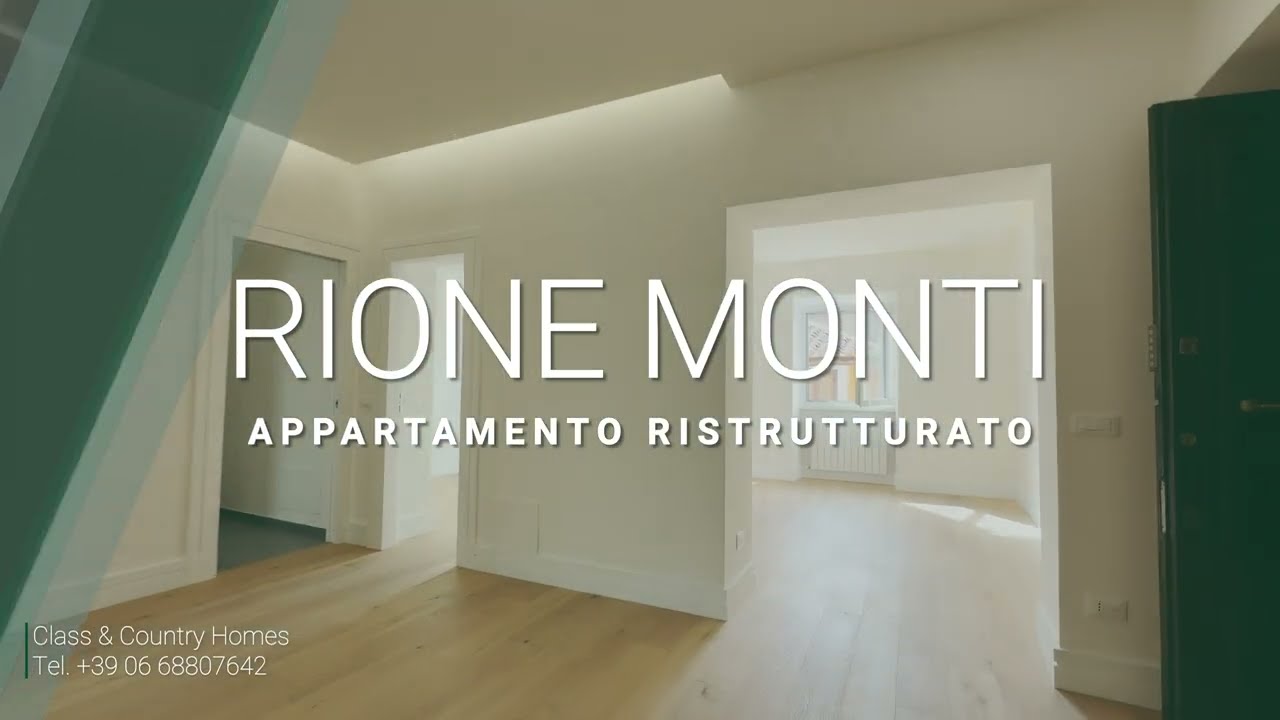 Roma Rione Monti | Appartamento Ristrutturato Piano Alto con Ascensore
