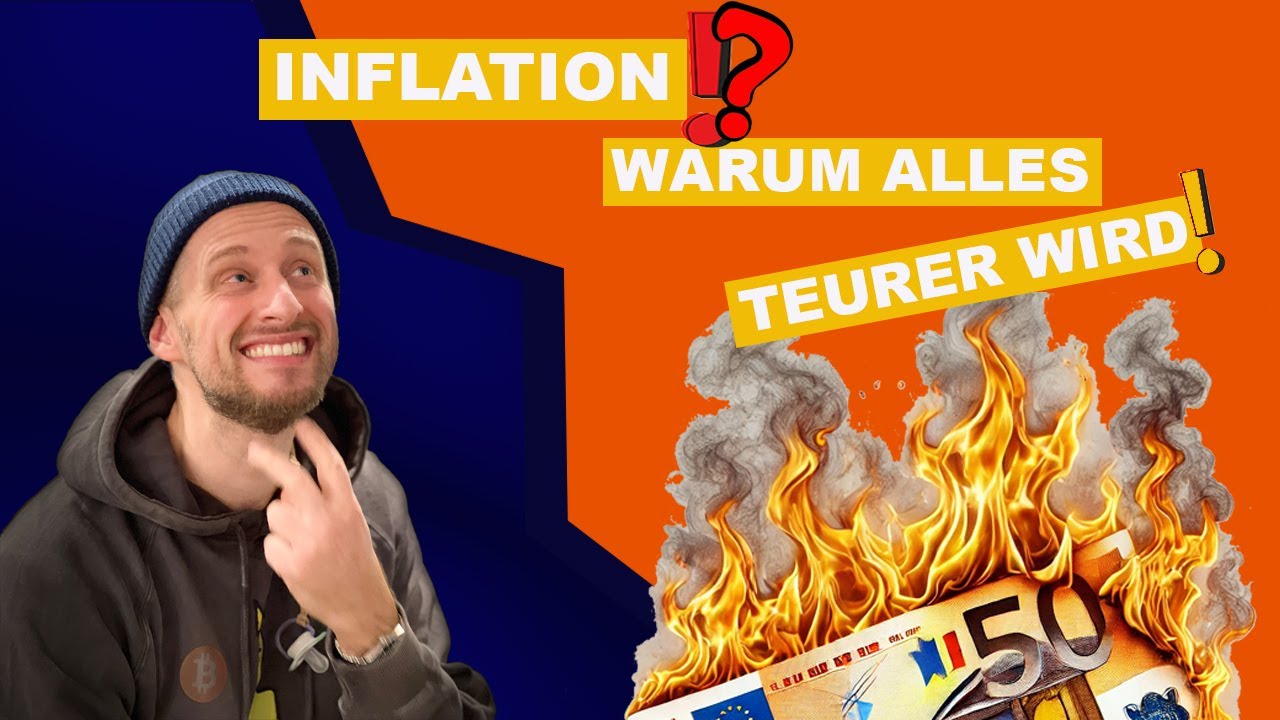 #4 Inflation einfach erklärt - Warum alles teurer wird! #geld #bitcoin ...