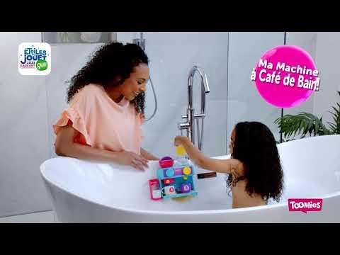 Tomy Toomies Machine à café pour Le Bain - Jouet de Bain pour bébé - Jouet  pour Baignoire