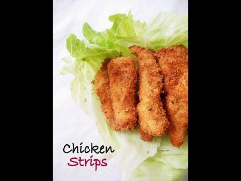 Crispy Chicken Strips Recipe | Nisa Homey