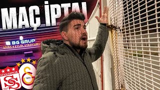 İSTANBUL'DAN SİVAS'A MAÇA GİTTİM MAÇ ERTELENMİŞ | Sivasspor - Galatasaray