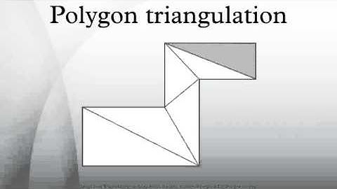 Polygon triangulation