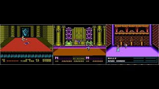 Double Dragon Trilogy - Continue and Game Over Screens