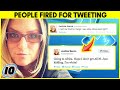 Top 10 People Who Got Fired For Tweeting