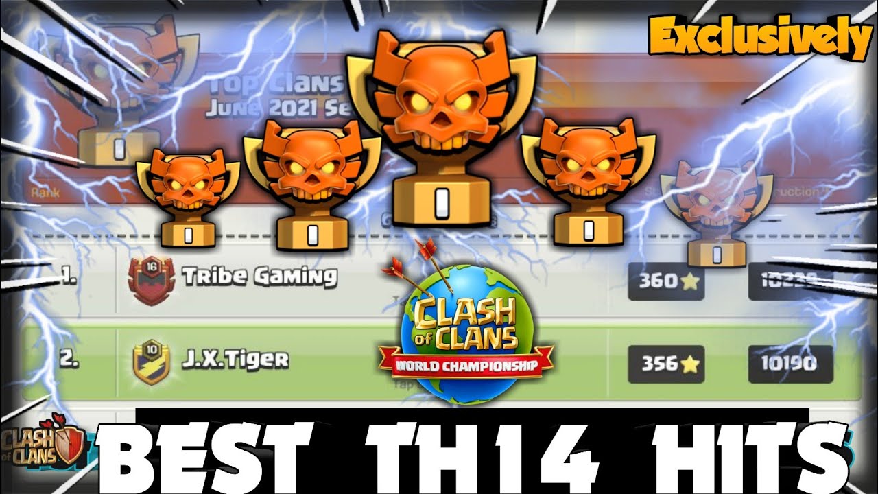 Exclusively June CWL RANK #2 : J.X.Tiger With 356 Stars🤩 || Amazing CWL Raids Ever Clash of clans