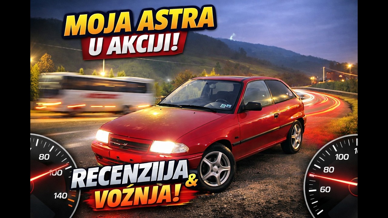 OPEL ASTRA F- DETALJAN PREGLED