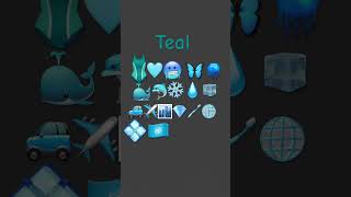 My favorite color is teal. What is your favorite color is? #colorclub #colormakeup #favoritecolor