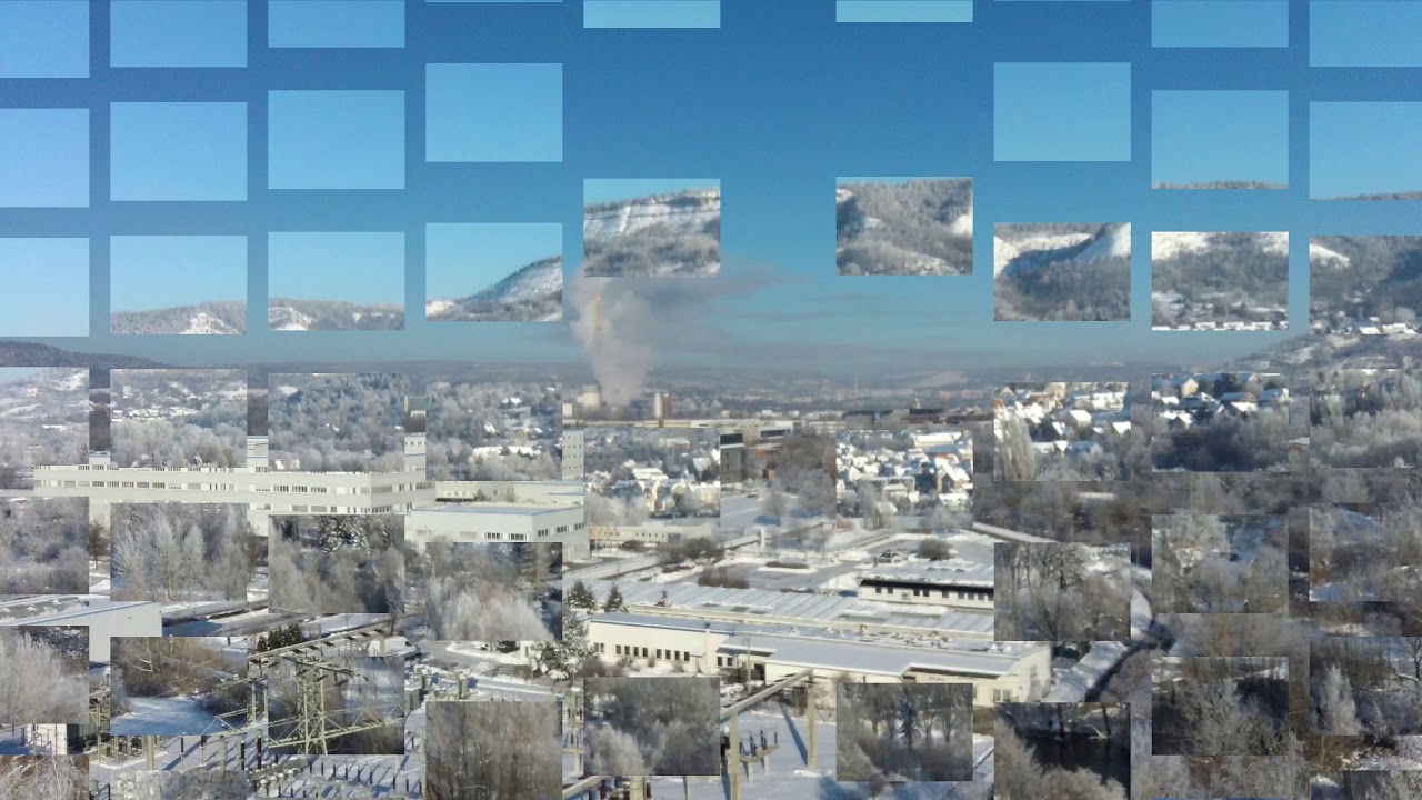 Jena im Februar-Winter 2021