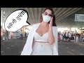 Nora fatehi hot figure in white open outfit  b20masala