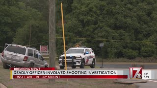 1 dead after Rocky Mount police shooting, officer hurt