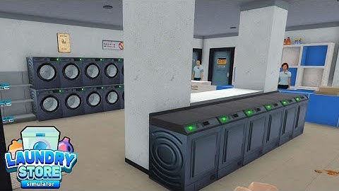 Stacking Fancy Washers To Earn Cash ~ Laundry Store Simulator
