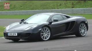 Ferrari 458 v McLaren MP4-12C LAP TIME - Auto Express