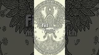 Prayer for this New Week 🙏 (Zentangle Style Jesus by Ricko Dupri Sample, Available on Amazon)