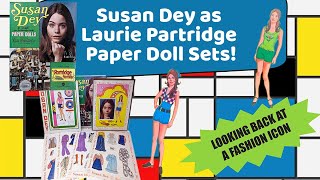 Art Influencing Fashion: The Iconic Susan Dey as Laurie Partridge Paper Doll Sets of the 70’s