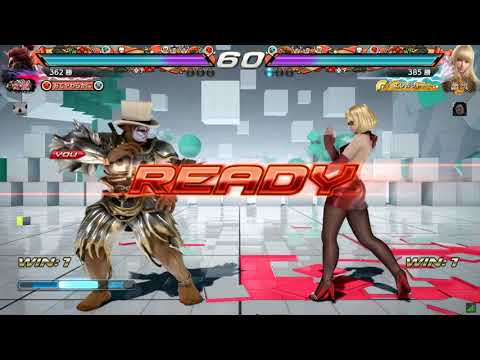 [steam版]鉄拳7 FATED RETRIBUTION ROUND 2 豪鬼オンライン対戦動画 2019年8月25日　豪鬼vsリリ