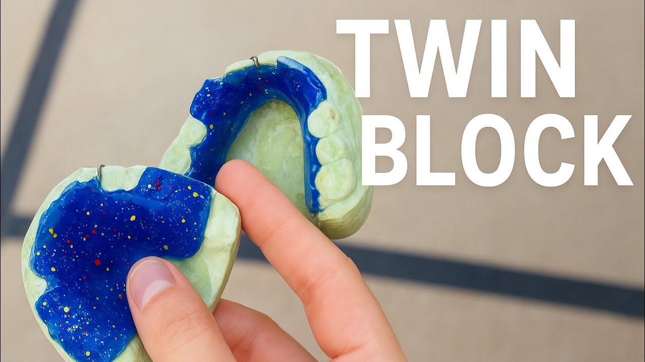 Sprinkle technique /twin block /orthodontic 