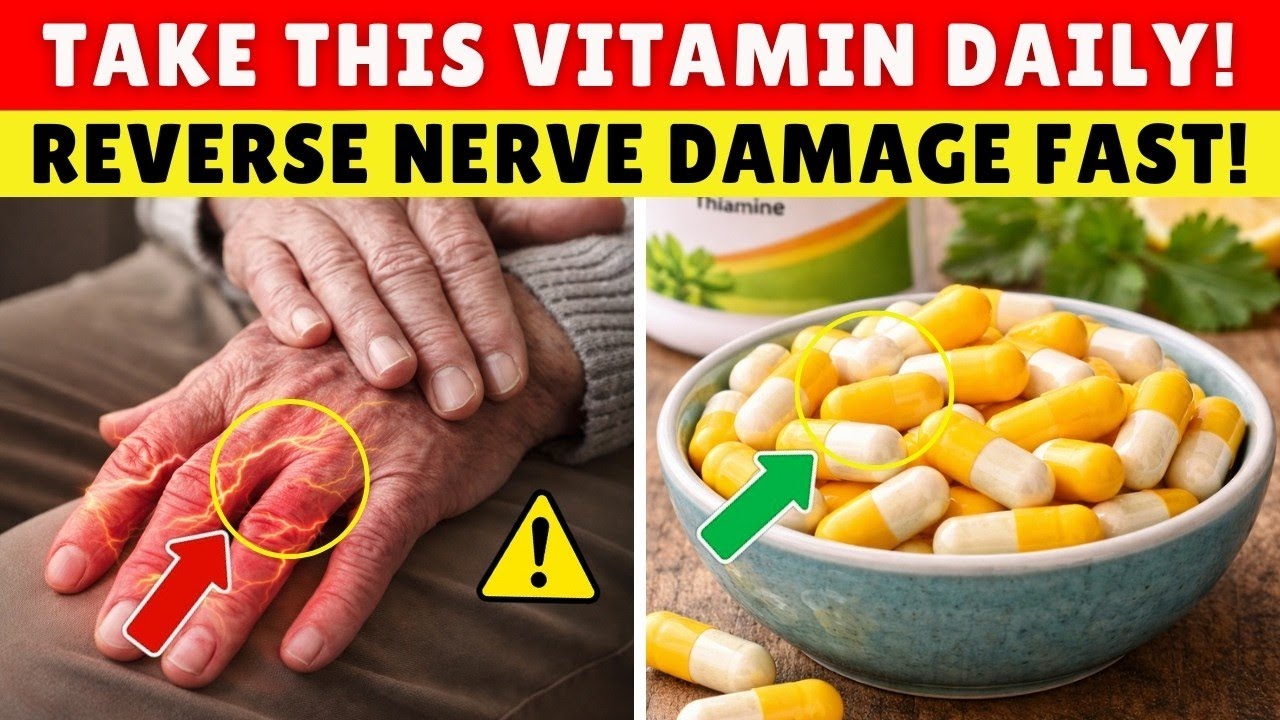 Over 60? Take THIS Vitamin to Fix Nerve Damage in 14 Days | Senior Health