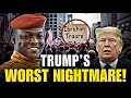 PRESIDENT TRUMP FREAKS OUT! - Ibrahim Traoré's Influence EXPLODES Across America!