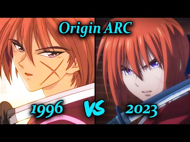 1996 vs 2023 Anime : r/rurounikenshin