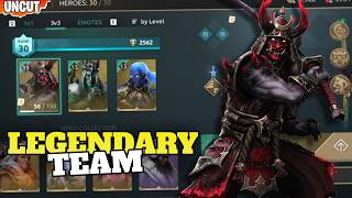 Practicing With Full Legendary Team On PC🔥| Using Shogun, ITU & KOTL 💀| Shadow Fight 4 Gameplay