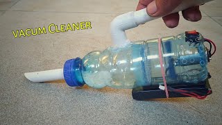 Membuat penyedot debu atau vackum clainer dari botol bekas