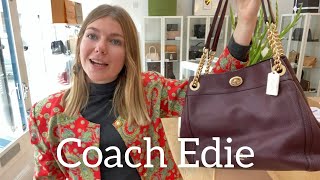 Coach Edie Bag Review